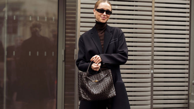 Pernille Teisbaek tmavě hnědá kabelka 