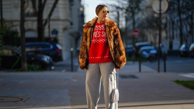 Tepláky street style
