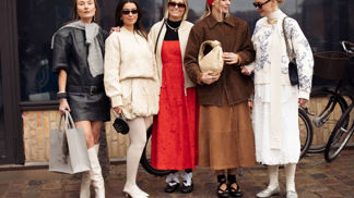 Kodaň fashion week sukně
