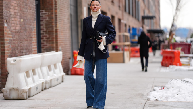Street style v New Yorku