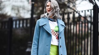 Důkaz, že šedá barva ve vlasech je trendy! Vyzkoušejte grombré