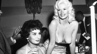Sophia Loren a Jayne Mansfield