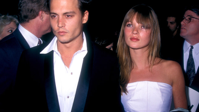 Johnny Depp a Kate Moss