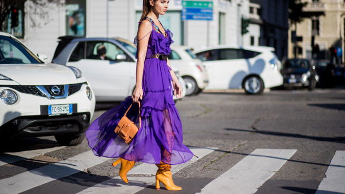 Jak nosit barvu roku 2018, Ultra Violet? Inspirujte se outfity z ulice Jak nosit barvu roku 2018, Ultra Violet? Inspirujte se outfity z ulice