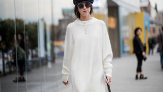 Svetrové šaty - zachránce všech (pod)zimních outfitů