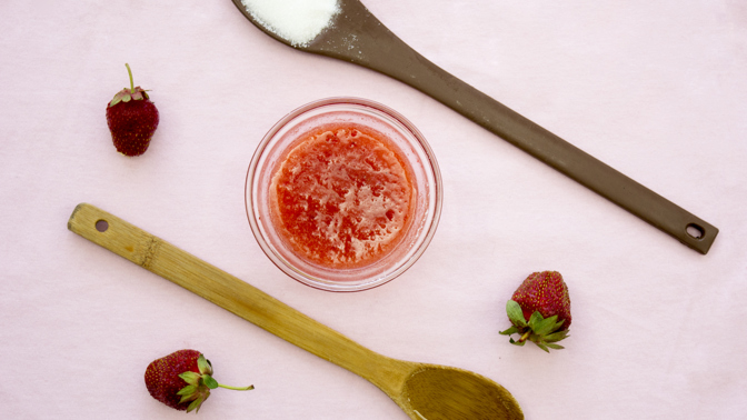 Výroba domácího lip scrub