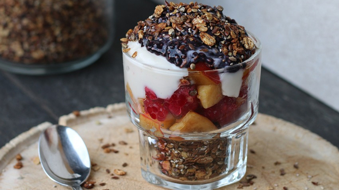Domácí granola.