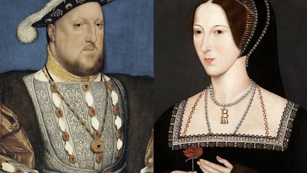 Jindřich VIII. a Anna Boleynová
