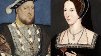 Jindřich VIII. a Anna Boleynová
