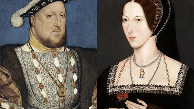 Jindřich VIII. a Anna Boleynová
