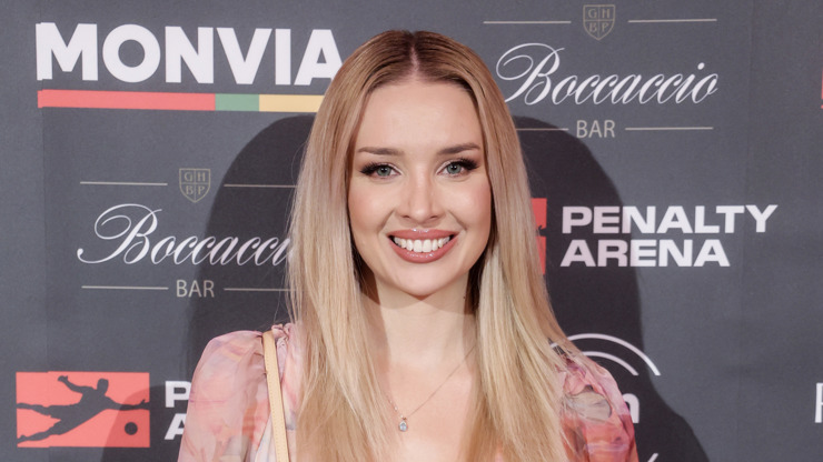 Nicole Šáchova odzbrojila nejen úsměvem, ale také svým dekoltem.