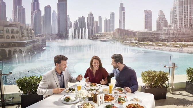 Gastronomie v Dubaji