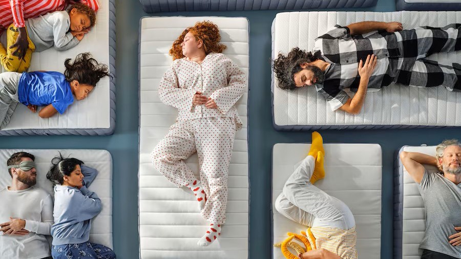 Průzkum spánku Ikea
