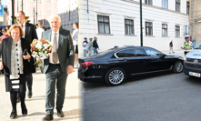 Karambol na oslavě Bohdalové. Klaus musel odjet náhradním autem