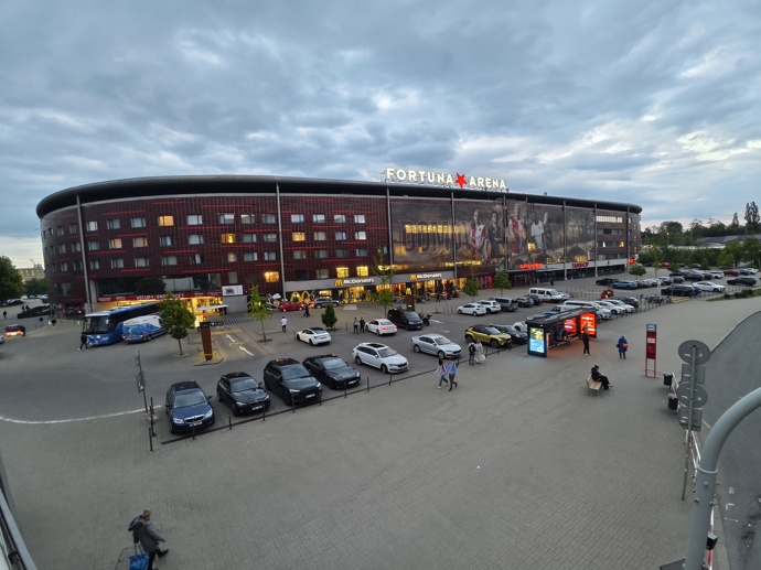 Fotbalový stadion Eden je uzavřen pro fanoušky. 