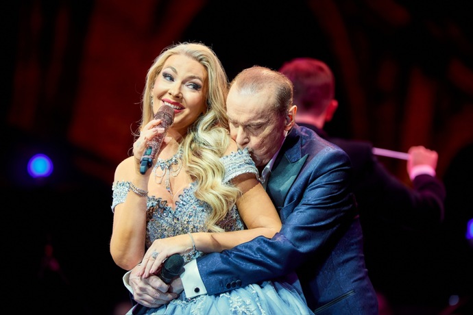 Lenka Graf na oslavě Štefana Margity. 