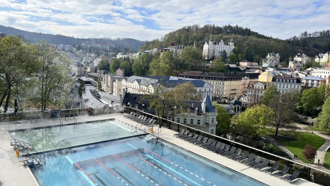 Bazén hotelu Thermal