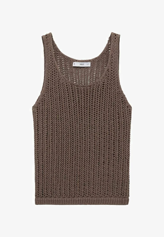 Pletený top, Mango, 699 Kč