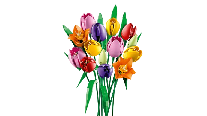 Kytice tulipánů, LEGO, 1449 Kč