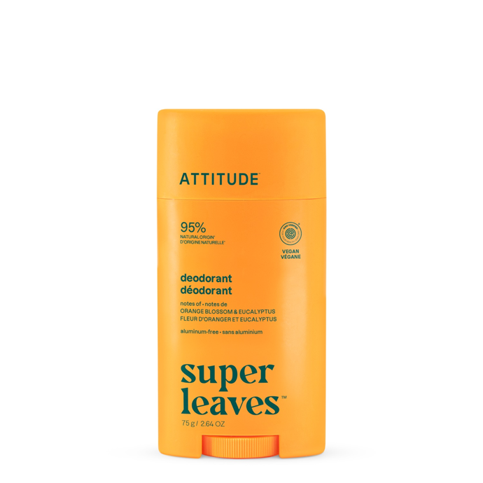 Deodorant bez hliníku s vůní pomerančového květu a eukalyptu, Attitude, 299 Kč