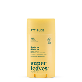 Deodorant bez hliníku s vůní earl grey a okurky, Attitude, 299 Kč