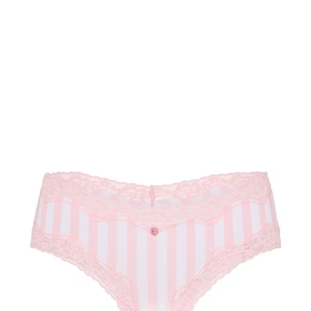 Bavlněné kalhotky s krajkou v pase, Victoria's Secret, 350 Kč