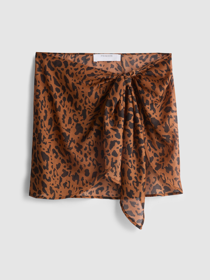 Plážový sárong s potiskem, Primark, 130 Kč