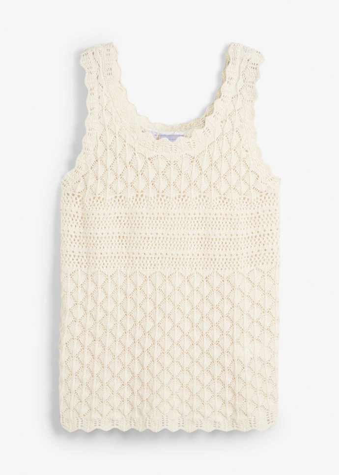 Pletený top, Bonprix, 449 Kč