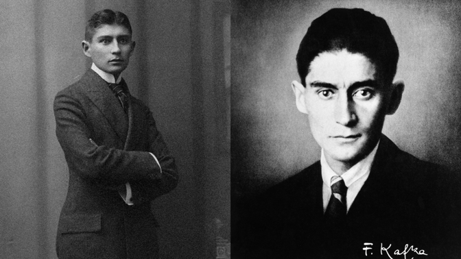 Slavný spisovatel Franz Kafka
