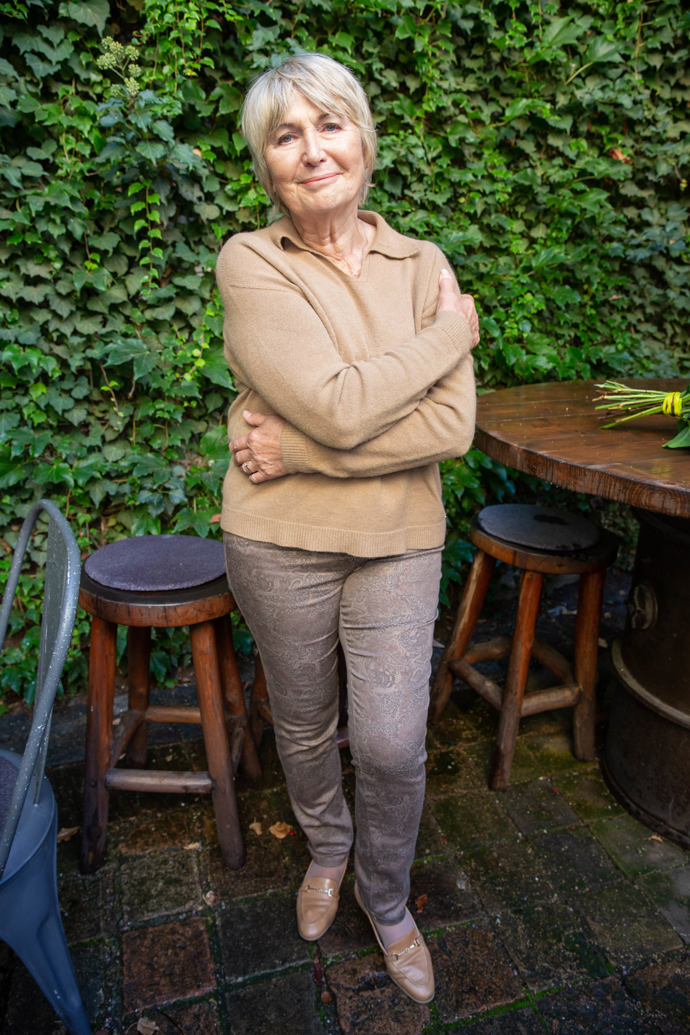 Eliška Balzerová má v oblibě outfity tón v tónu.