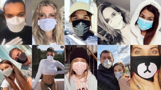 České celebrity s rouškou. Komu to sluší nejvíc?