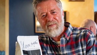 Jiří Langmajer a jeho nová káva 3666.
