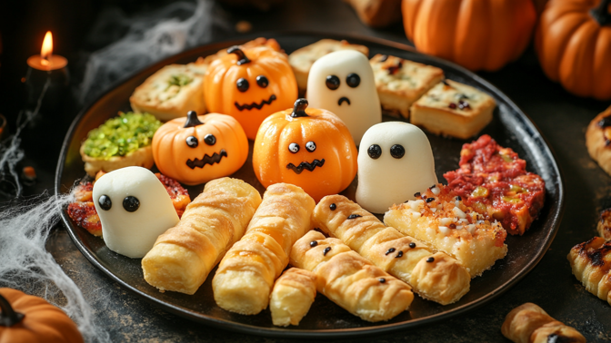 Halloweenské jednohubky

