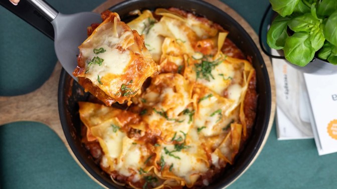 Lasagne z jedné pánve a bez zapékání: Jde to bezvadně a chutnají božsky 