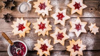 Recept: Bezlepkové linecké cukroví