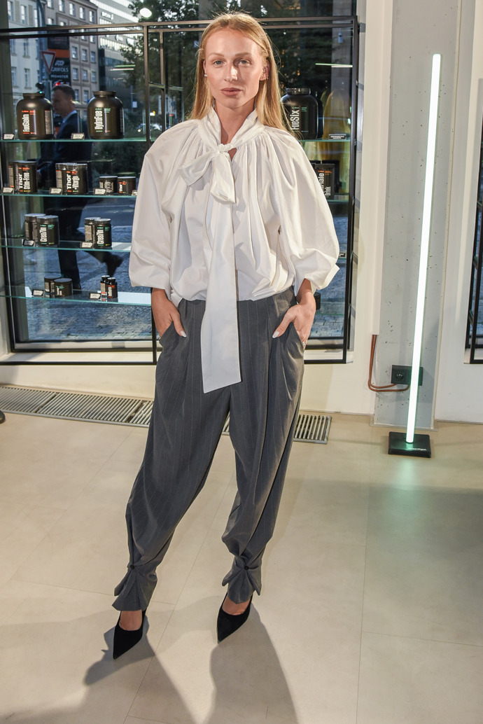 Stejně tak i modelka Veronika Kašáková.