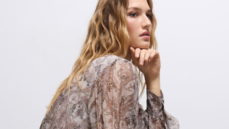 Vzor umí působit luxusně i v boho stylu.
Vzor umí působit luxusně i v boho stylu.