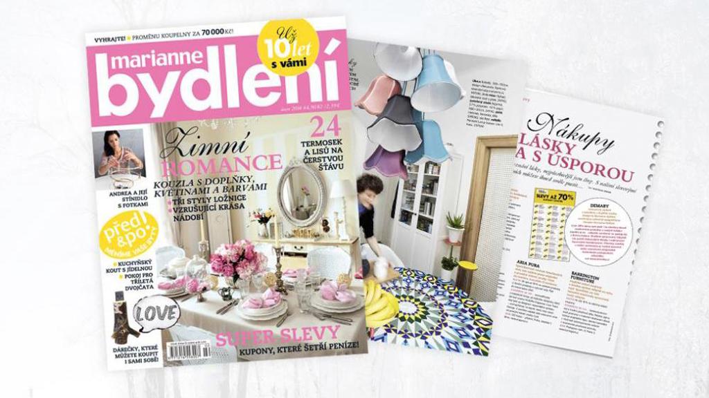 Marianne Bydlení je na stáncích! Marianne Bydlení je na stáncích!