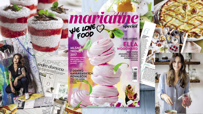 Marianne We Love Food právě v prodeji! Marianne We Love Food právě v prodeji!