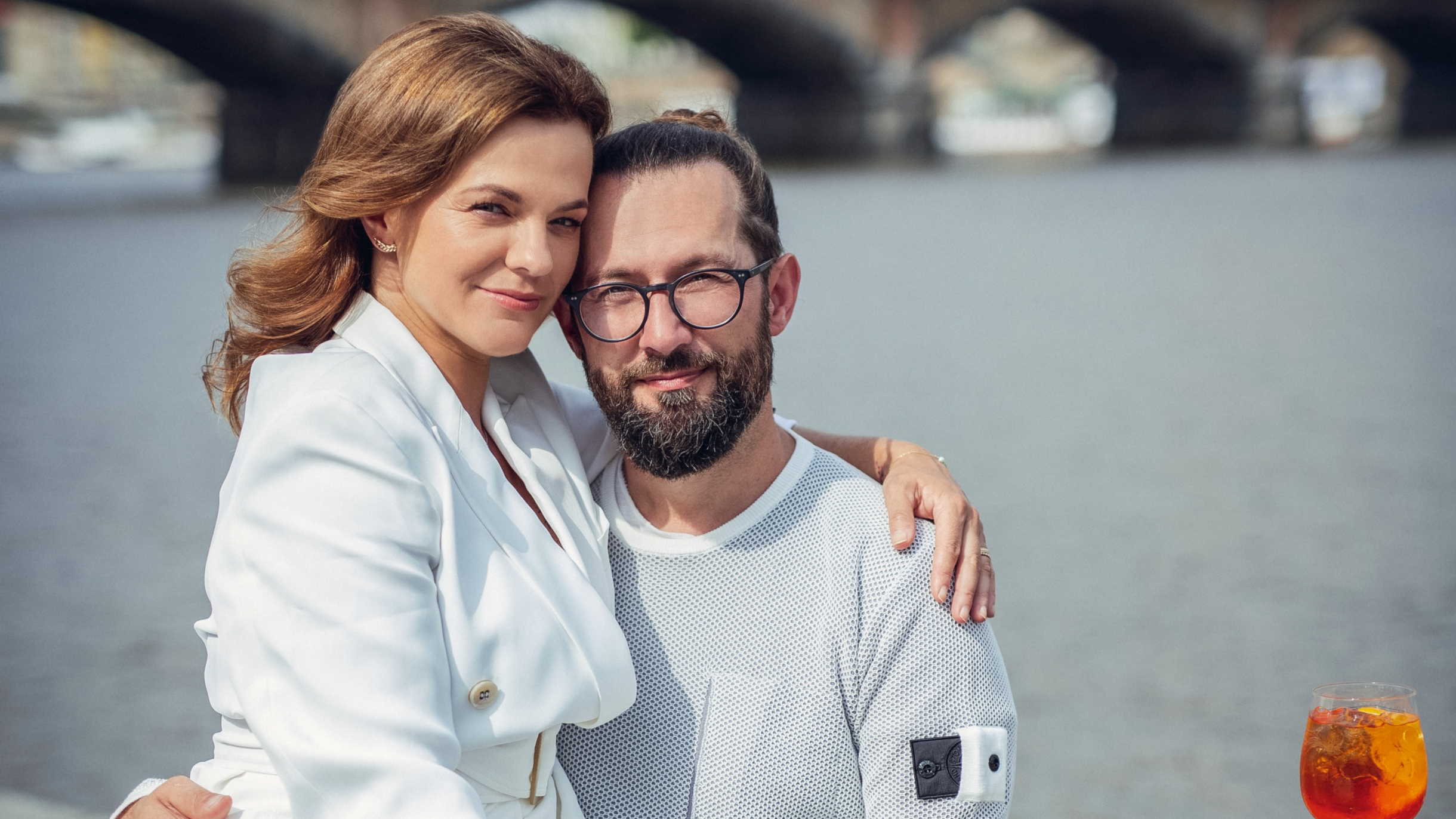 Marta Jandová s manželem
