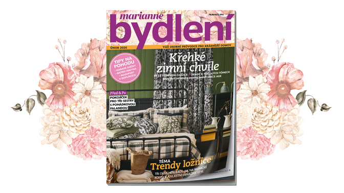 Únorové Marianne Bydlení právě v prodeji! Únorové Marianne Bydlení právě v prodeji!