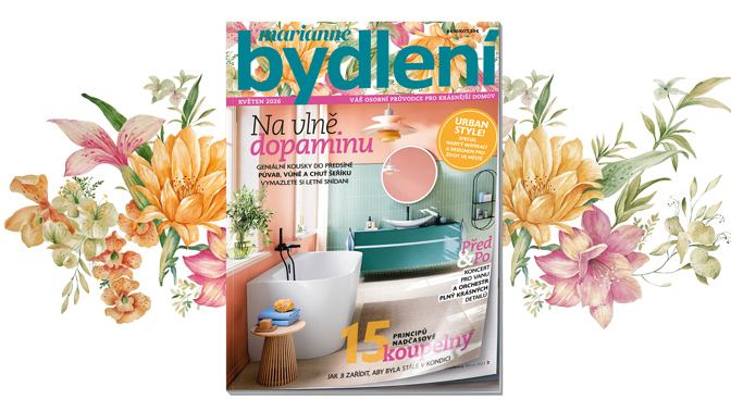 Květnové Marianne Bydlení s velkým tématem Urban style právě v prodeji! Květnové Marianne Bydlení s velkým tématem Urban style právě v prodeji!