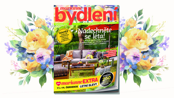Červencové Marianne Bydlení s EXTRA letními Dny Marianne právě v prodeji! Červencové Marianne Bydlení s EXTRA letními Dny Marianne právě v prodeji!