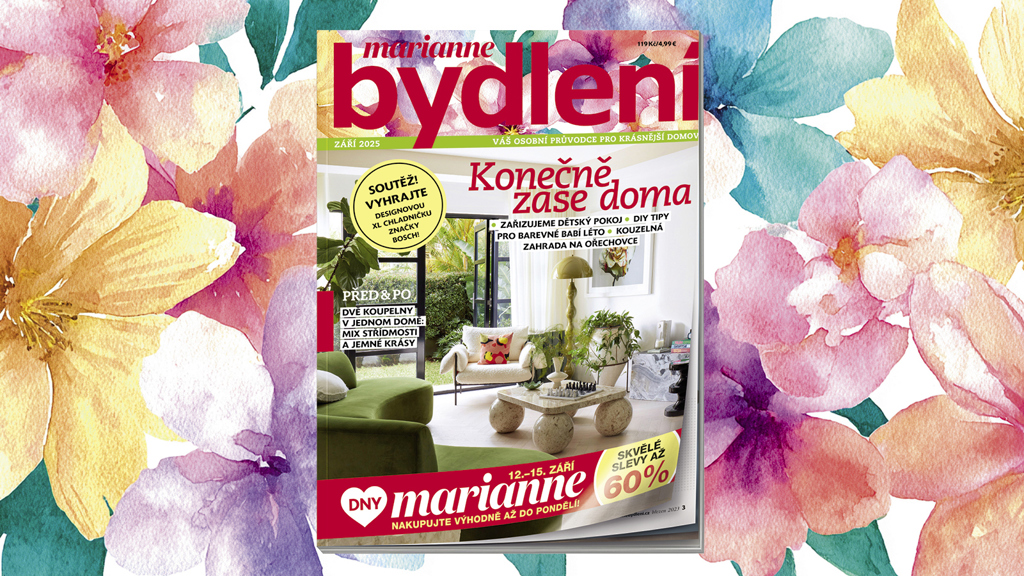 Zářijové Marianne Bydlení se slevovými kupony na Dny Marianne právě v prodeji! Zářijové Marianne Bydlení se slevovými kupony na Dny Marianne právě v prodeji!