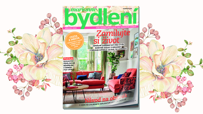 Březnové Marianne Bydlení právě v prodeji! Březnové Marianne Bydlení právě v prodeji!