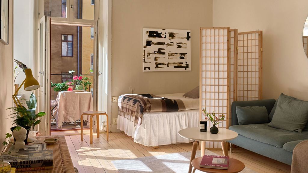 Třicetimetrový mini byt v sobě mísí japonský a skandinávský styl bydlení Třicetimetrový mini byt v sobě mísí japonský a skandinávský styl bydlení