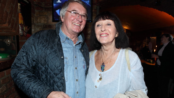 Věra Nerušilová a Vlastimil Harapes.