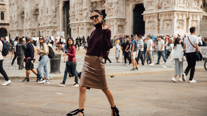 Street style v Miláně