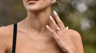 Almond milk nails

