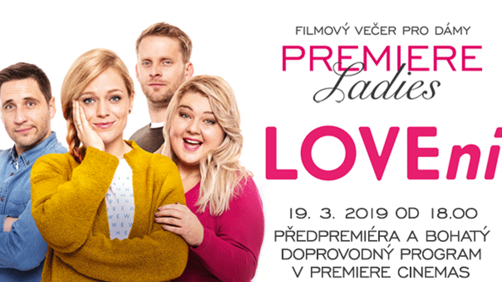 Vezměte kamarádku na dámskou jízdu LOVEní do Premiere Cinemas! Vezměte kamarádku na dámskou jízdu LOVEní do Premiere Cinemas!